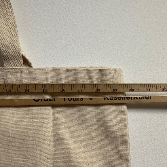 New Balance Athletics Running Beige Tote Bag NEW - Picture 3 of 6